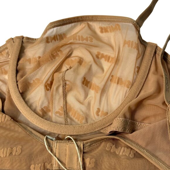 SKIMS After Hours Slip Dress Ochre Womens 2X - Picture 8 of 13